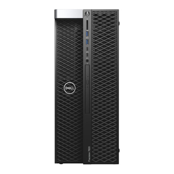 Workstation DELL Precision T7820, 2 x Intel DECA Core Xeon Silver 4110 2.10GHz, 32GB DDR4 ECC, 500GB SSD, nVidia Quadro P4000, GARANTIE 3 ANI