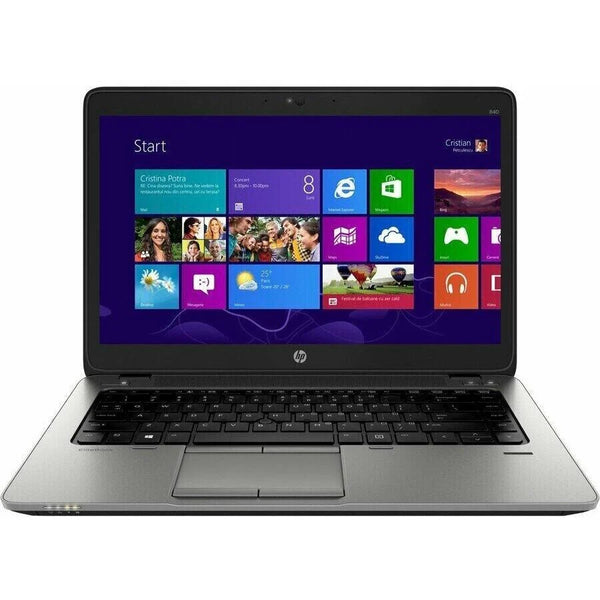 Laptop HP EliteBook 840 G2 14" HD, Intel Core i5-5300U up to 2.9 GHz, 8GB DDR3, SSD 128 GB- BATERIE NOUA