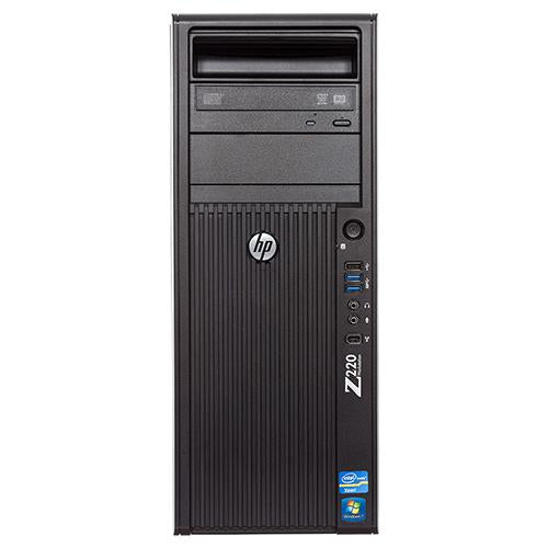 Workstation HP Z220 Tower Intel Xeon Quad-Core E3-1225 v2 up to 3.6GHz, 8GB DDR3, 500GB HDD, DVD-RW