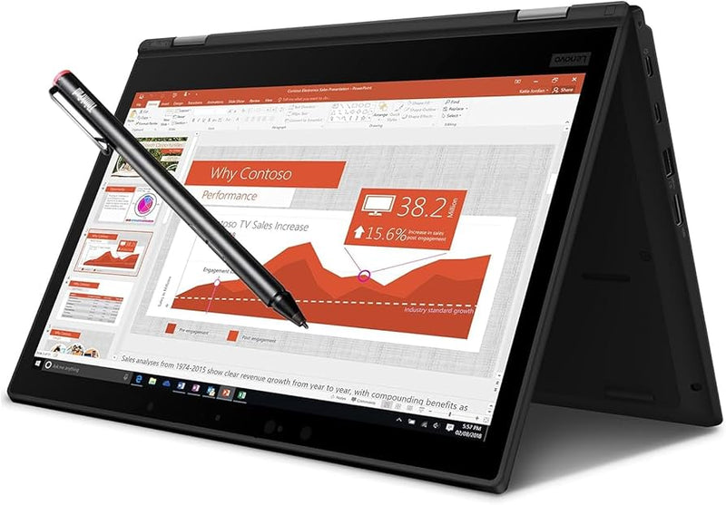 Laptop LENOVO ThinkPad Yoga L390 13.3" FHD, Touchscreen, I5-8265U, up to 3.8GHz, 16GB DDR4, 512GB SSD, Webcam, TouchPen 